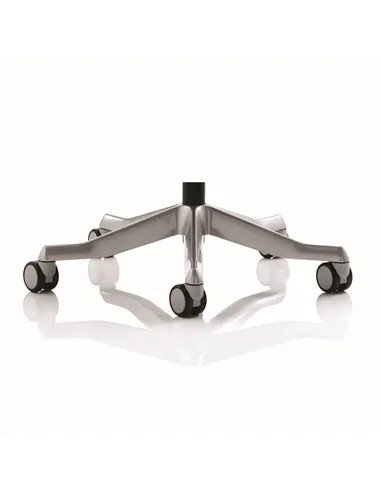 Dynamic Zure Office Chair White Shell  Black Fabric Back Bespoke Colour Seat Maringa Teal KCUP0703