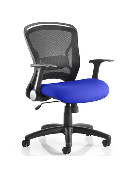 Dynamic Zeus Task Operator Office Chair Bespoke Colour Seat Stevia Blue KCUP0707