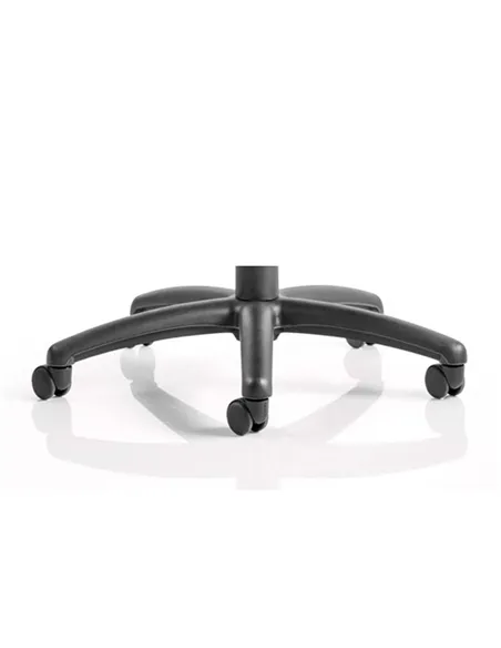 Dynamic Zeus Task Operator Office Chair Black Fabric Black Mesh Back With Arms OP000140