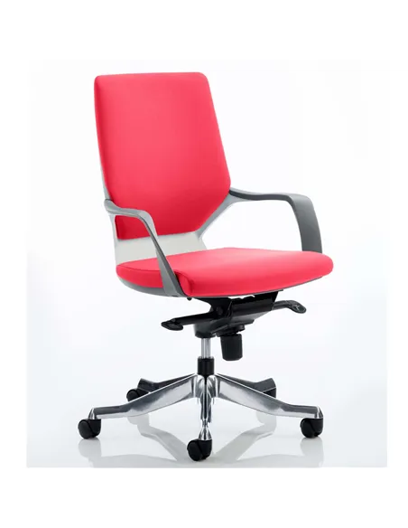 Dynamic Xenon Executive Office Chair Medium Back Bespoke Colour Bergamot Cherry KCUP0609