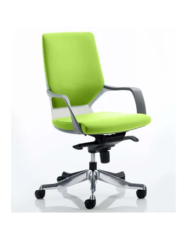 Dynamic Xenon Executive Office Chair Medium Back Bespoke Colour Myrrh Green KCUP0610