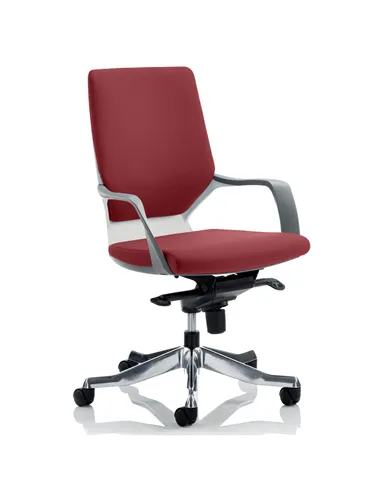 Dynamic Xenon Executive Office Chair Medium Back Bespoke Colour Ginseng Chilli KCUP0614