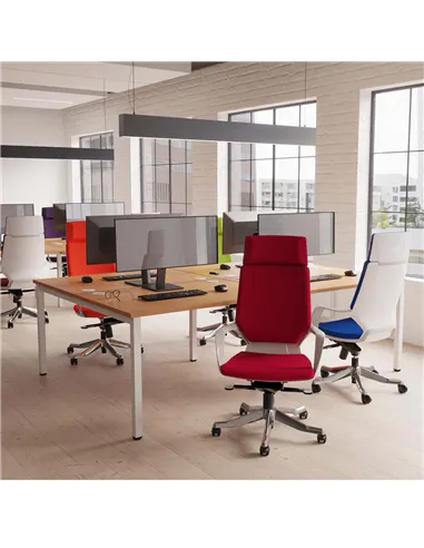 Dynamic Xenon Executive Office Chair High Back With Headrest Fully Bespoke Colour Myrrh Green KCUP1179