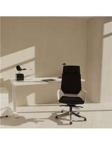 Dynamic Xenon Executive Office Chair High Back With Headrest Fully Bespoke Colour Myrrh Green KCUP1179