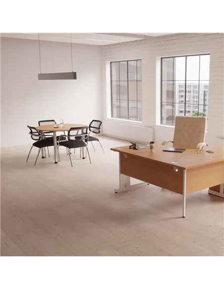 Dynamic Swift Visitor Chair (Straight Leg) Bespoke Colour Ginseng Chilli KCUP1637