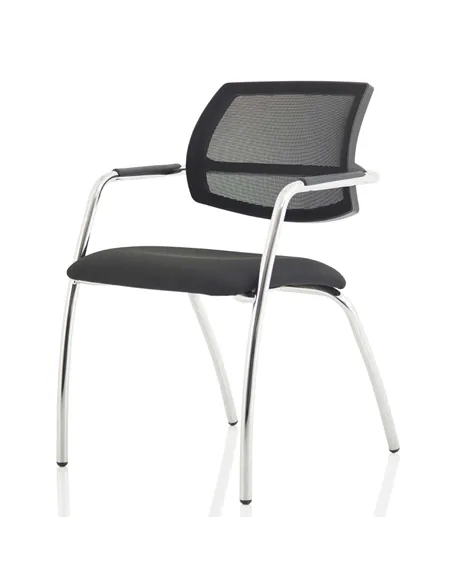 Dynamic Swift Visitor Chair (Straight Leg) Bespoke Colour Maringa Teal KCUP1638