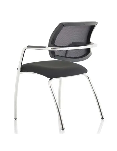 Dynamic Swift Visitor Chair (Straight Leg) Bespoke Colour Senna Yellow KCUP1640