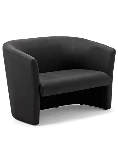 Dynamic Neo Visitor Chair Twin Tub Black Fabric BR000106
