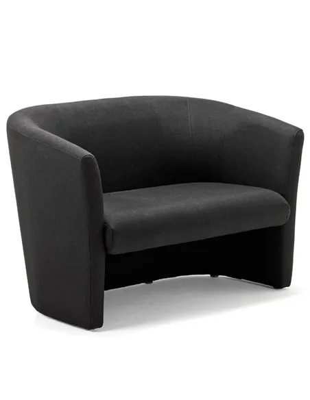 Dynamic Neo Visitor Chair Twin Tub Black Fabric BR000106