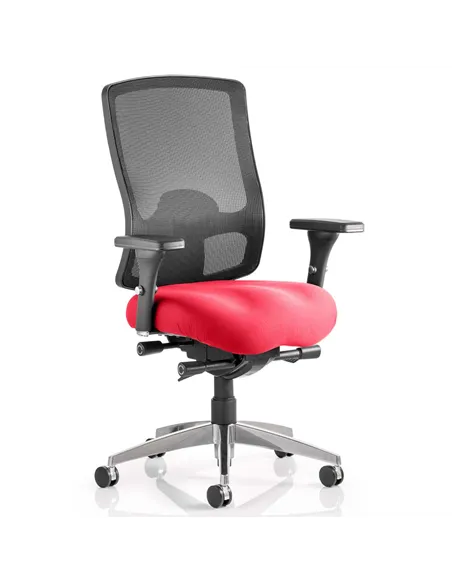 Dynamic Regent Task Operator Chair Bespoke Colour Seat Bergamot Cherry KCUP0497
