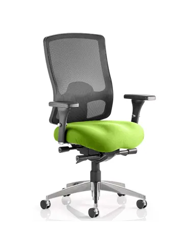 Dynamic Regent Task Operator Chair Bespoke Colour Seat Myrrh Green KCUP0498
