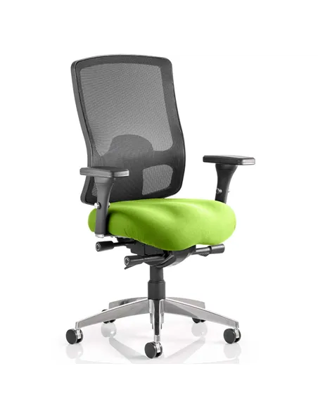 Dynamic Regent Task Operator Chair Bespoke Colour Seat Myrrh Green KCUP0498