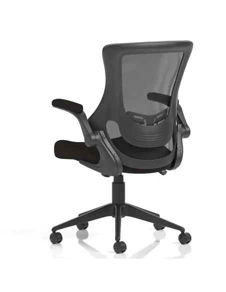Dynamic Orbit Black Mesh Back Office Chair Bespoke Colour Seat Senna Yellow KCUP2141