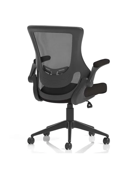 Dynamic Orbit Black Mesh Back Office Chair Bespoke Colour Seat Senna Yellow KCUP2141
