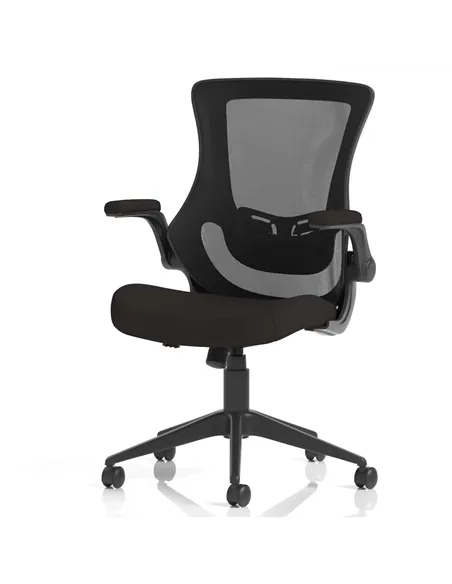 Dynamic Orbit Black Mesh Back Office Chair Bespoke Colour Seat Ginseng Chilli KCUP2142