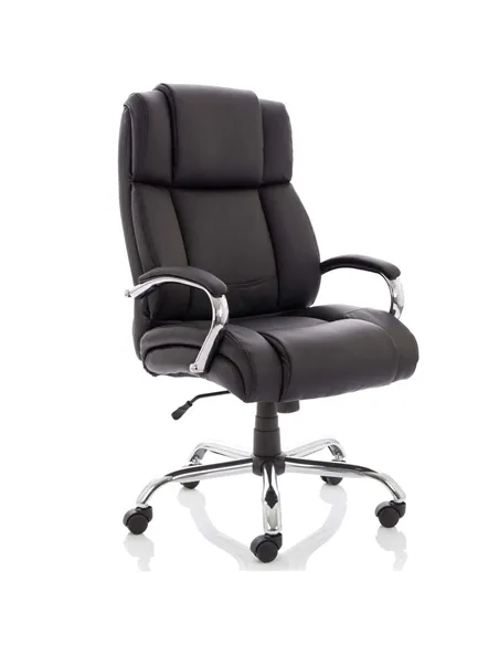 Dynamic Texas Executive Heavy Duty Office Chair Soft Bonded Leather With Arms EX000115