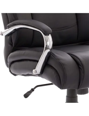 Dynamic Texas Executive Heavy Duty Office Chair Soft Bonded Leather With Arms EX000115