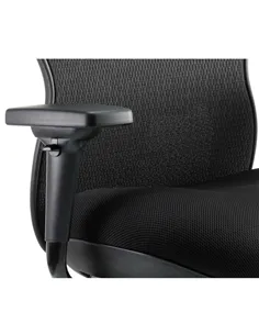 Dynamic Stealth Shadow Ergo Posture Heavy Duty Office Chair Black Airmesh Seat KC0158 2