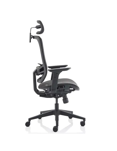 Dynamic Ergo Twist Office Chair Black Mesh Seat Mesh Back with Headrest KC0299