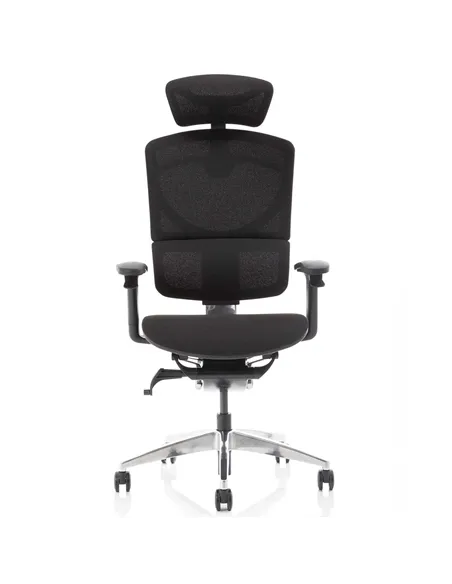 Dynamic Ergo Click Posture Office Chair Plus Black FabriMesh With Headrest PO000062
