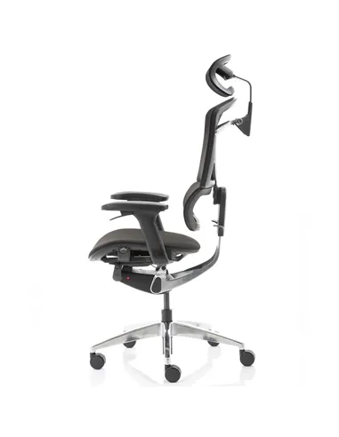 Dynamic Ergo Click Posture Office Chair Plus Black FabriMesh With Headrest PO000062
