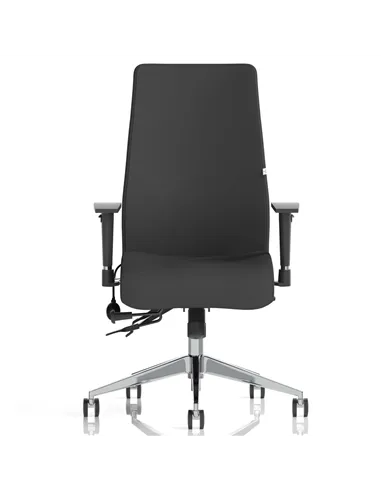 Dynamic Onyx Posture Office Chair Bespoke Colour Seat Without Headrest Senna Yellow KCUP0429