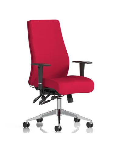 Dynamic Onyx Posture Office Chair Bespoke Colour Without Headrest Bergamot Cherry KCUP0441