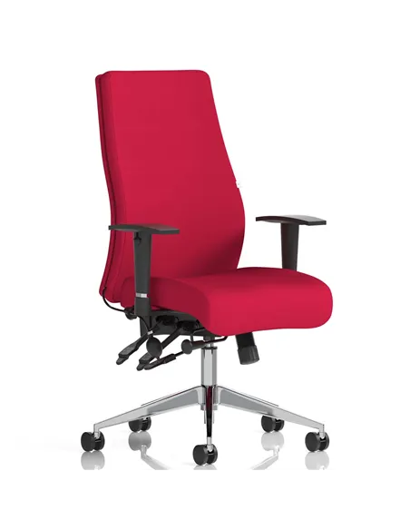 Dynamic Onyx Posture Office Chair Bespoke Colour Without Headrest Bergamot Cherry KCUP0441