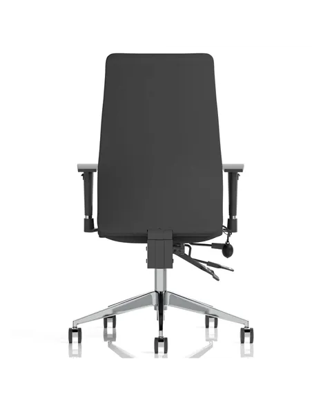 Dynamic Onyx Ergo Posture Desk Chair Black Fabric Without Headrest With Arms OP000095