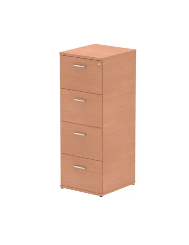 Dynamic Impulse 4 Drawer Filing Cabinet Beech I000074
