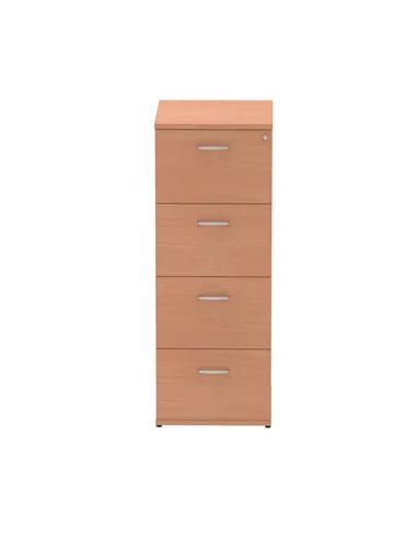 Dynamic Impulse 4 Drawer Filing Cabinet Beech I000074