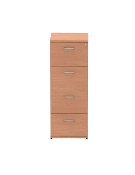 Dynamic Impulse 4 Drawer Filing Cabinet Beech I000074