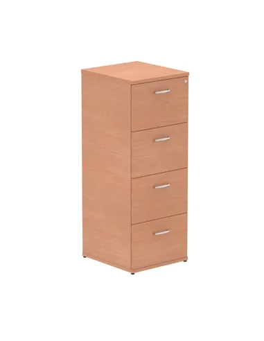 Dynamic Impulse 4 Drawer Filing Cabinet Beech I000074
