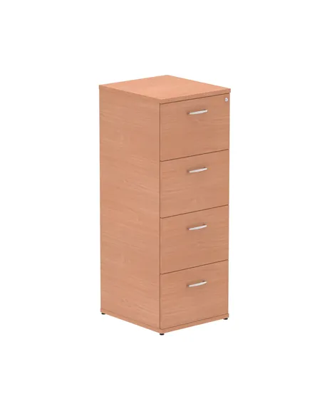 Dynamic Impulse 4 Drawer Filing Cabinet Beech I000074