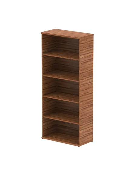 Dynamic Impulse 2000mm Bookcase Walnut I000112