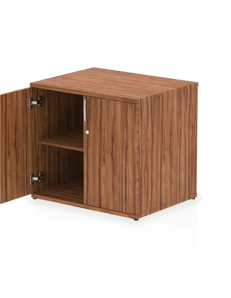 Dynamic Impulse 600mm Deep Desk High Cupboard Walnut I000122