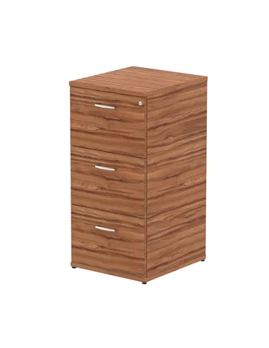 Dynamic Impulse 3 Drawer Filing Cabinet Walnut I000133