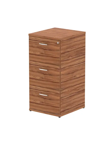 Dynamic Impulse 3 Drawer Filing Cabinet Walnut I000133
