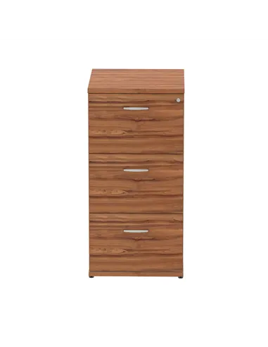 Dynamic Impulse 3 Drawer Filing Cabinet Walnut I000133