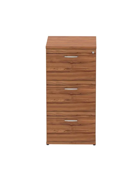 Dynamic Impulse 3 Drawer Filing Cabinet Walnut I000133