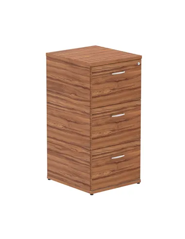Dynamic Impulse 3 Drawer Filing Cabinet Walnut I000133