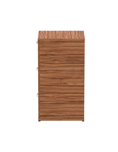 Dynamic Impulse 3 Drawer Filing Cabinet Walnut I000133