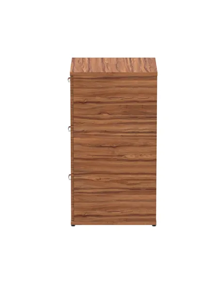 Dynamic Impulse 3 Drawer Filing Cabinet Walnut I000133