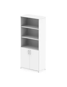 Dynamic Impulse 2000mm Open Shelves Cupboard White I000167