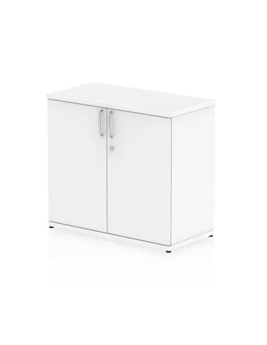 Dynamic Impulse 600mm Deep Desk High Cupboard White I000182
