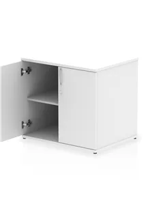 Dynamic Impulse 600mm Deep Desk High Cupboard White I000182 2