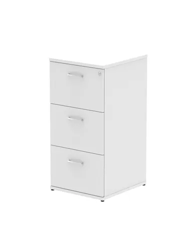 Dynamic Impulse 3 Drawer Filing Cabinet White I000193