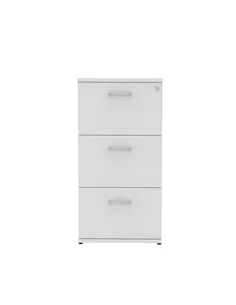Dynamic Impulse 3 Drawer Filing Cabinet White I000193 2