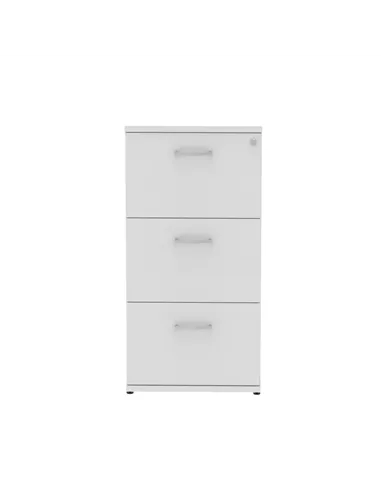 Dynamic Impulse 3 Drawer Filing Cabinet White I000193