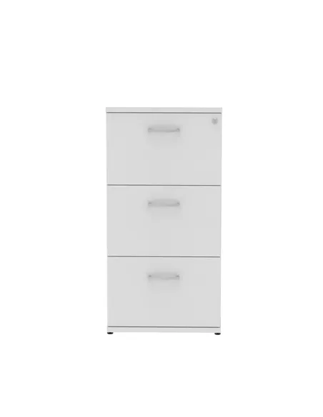 Dynamic Impulse 3 Drawer Filing Cabinet White I000193
